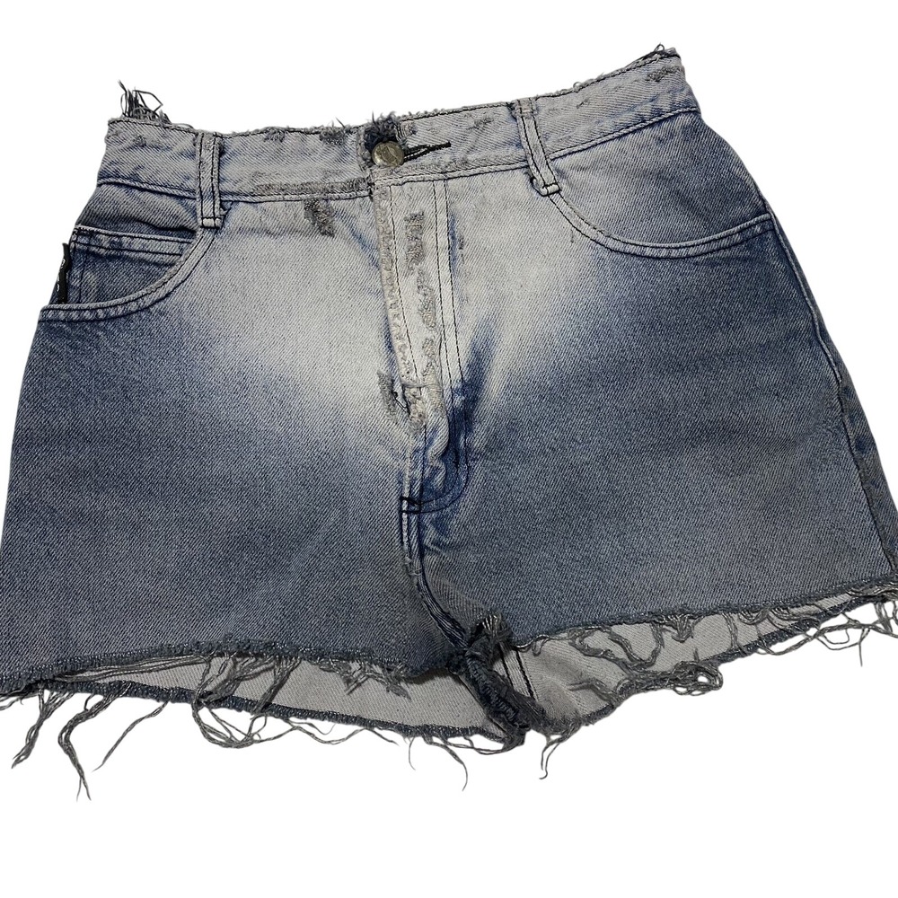 Bongo Vintage USA‎ Micro Shorts Distressed Frayed Hem Womens Size 24"